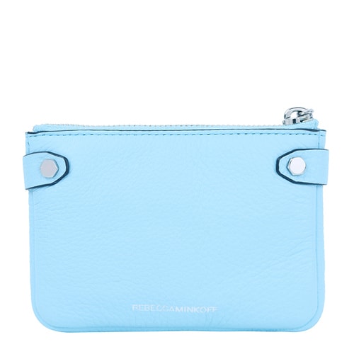 Rebecca Minkoff/瑞貝卡·明可弗 牛皮女士 Moto Pouch 散錢包