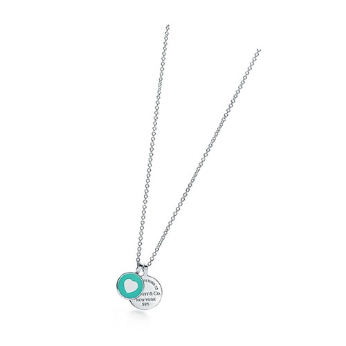 Tiffany & Co./蒂芙尼 Return to Tiffany?系列雙圓形項鏈