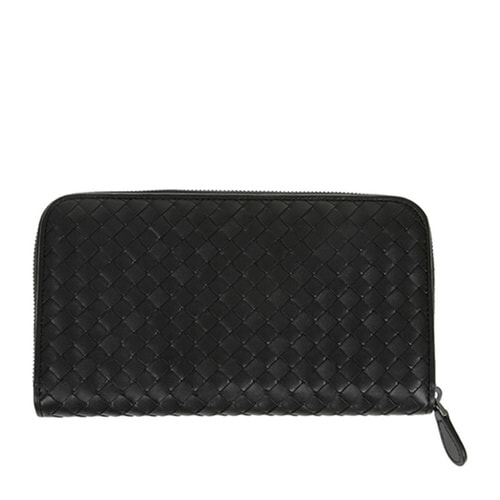Bottega Veneta/葆蝶家 男士長款牛皮拉鏈?zhǔn)帜冒?11263