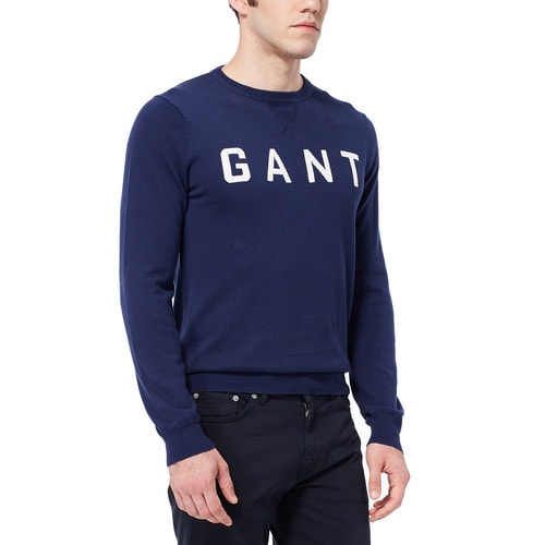 GANT/甘特 男針織衫舒適字母針織衫 81340