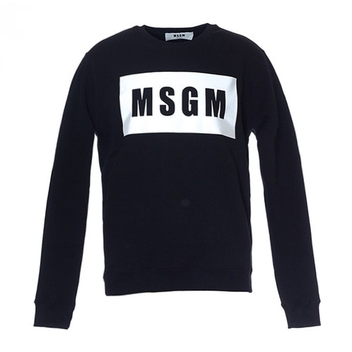 MSGM/MSGM 男士 純棉 logo印花 衛衣 BR