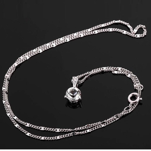Swarovski/施華洛世奇 天使之吻項鏈單鉆吊墜. 1800045