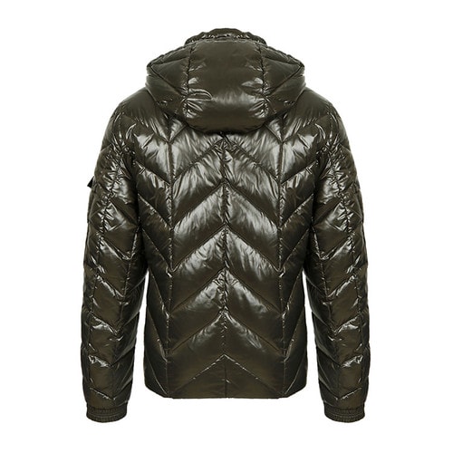 Moncler/蒙克萊 鵝絨連帽拉鏈羽絨服 男士外套