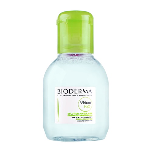 Bioderma/貝德瑪 凈妍控油潔膚液100ml+凈妍控油潔膚液10ml*3 藍色卸妝水