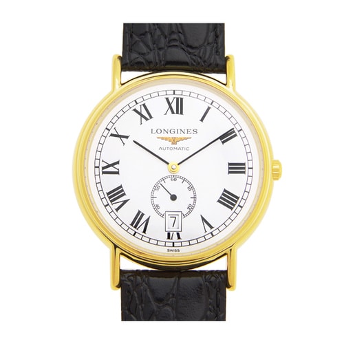 LONGINES/浪琴瑰麗自動機械男表(L4.805.2.11.2)