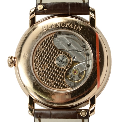 BLANCPAIN/寶珀Villeret系列男式自動(dòng)機(jī)械腕表6651C-3642-55A