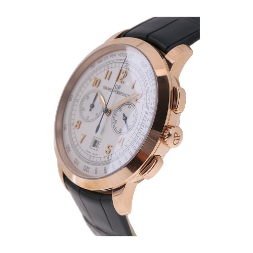 GP-Girard Perregaux/芝柏 1966系列玫瑰金男士機(jī)械腕表49542-52-151-BK6A
