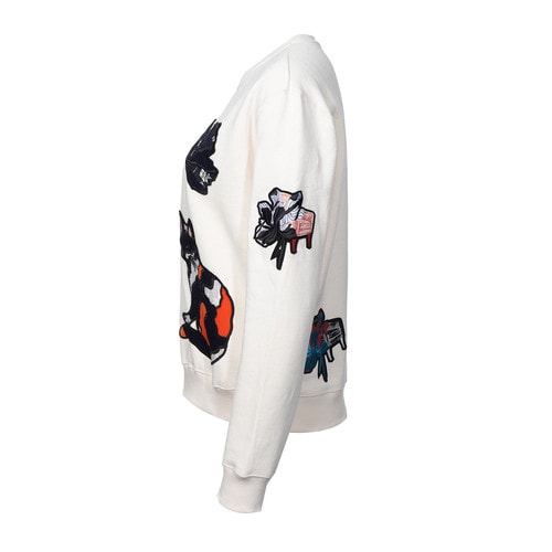 MSGM/MSGM 刺繡小貓圖案 女士衛衣 2141MDM136-164790