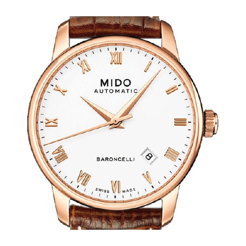 mido/美度貝倫賽麗系列男式自動(dòng)機(jī)械腕表(M8600.2.26.8)全球聯(lián)保