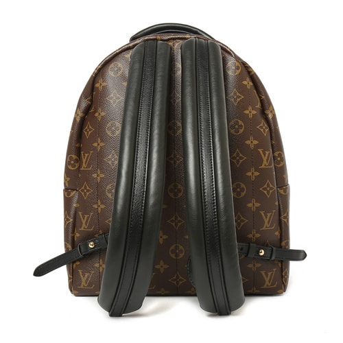 Louis Vuitton/路易威登 專柜爆款 小號老花經(jīng)典女士雙肩包PM Monogram Backpack M41560 帆布/配皮