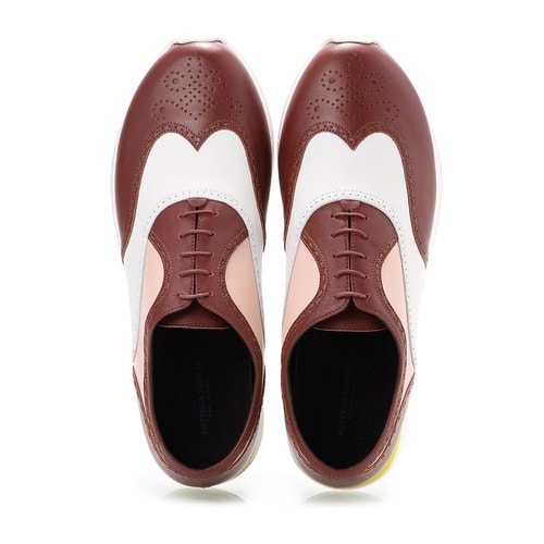 Bottega Veneta/葆蝶家 牛皮 德比款 男士運動鞋