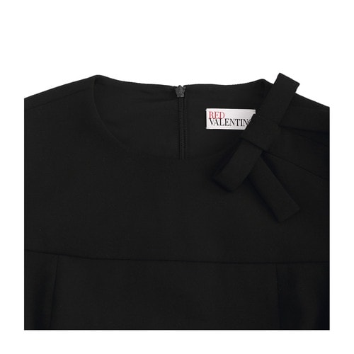 Valentino/華倫天奴 時尚休閑圓領套頭短袖女士連衣裙 VA2636032599 LR3VA2W50VM