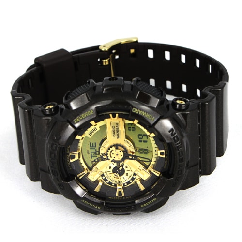 CASIO/卡西歐手表G-SHOCK系列防水雙顯運動電子男表GA-110BR-5A