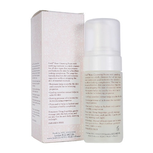 Fresh/馥蕾詩玫瑰潤澤潔面泡沫120ML