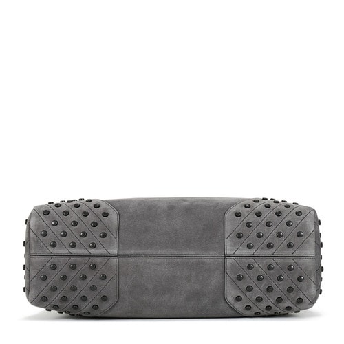 TOD’S托德斯灰色翻毛皮男士中號信封包 XBMGGTY13L0GRNB411