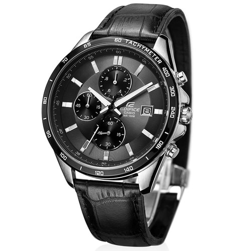 CASIO/卡西歐手表EF系列皮帶石英男表EFR-512L-8A
