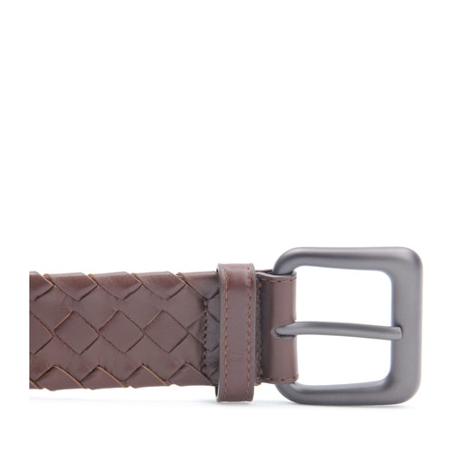 Bottega Veneta/葆蝶家 男款時尚休閑牛皮腰帶