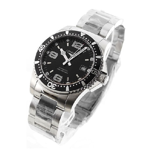 LONGINES/浪琴康卡斯自動機械潛水男表(L3.642.4.56.6)