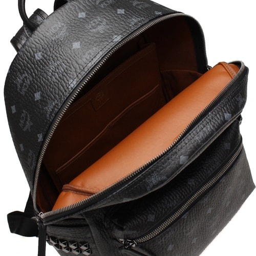 MCM/MCM PVC雙肩包Backpacks MMK6SVE38 BK001