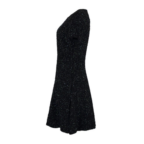 DIOR/迪奧 秋冬亮片裝飾羊毛收腰A字女士連衣裙 女士連衣裙 5A21609A1178