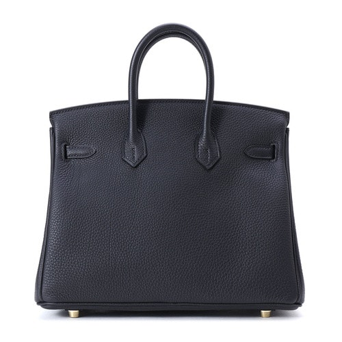 HERMES/愛馬仕 Birkin25黑色 togo皮質(zhì) 手提包