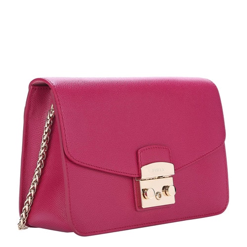 FURLA/芙拉 METROPOLIS系列女士牛皮單肩斜挎包 835162