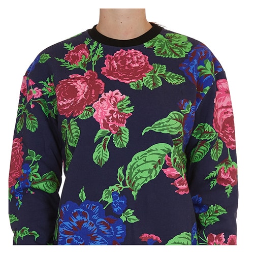 MSGM/MSGM 女士 純棉 花朵印花 衛衣 BR