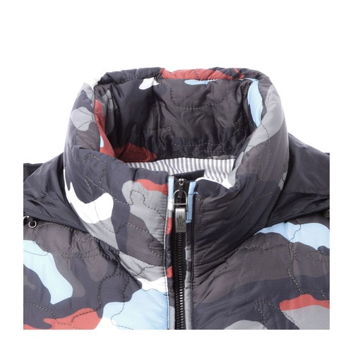 Moncler/蒙克萊 男士外套 立領迷彩隱藏式風帽男士長袖羽絨馬甲