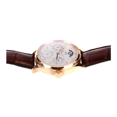 IWC/萬國葡萄牙萬年歷系列男士機械腕表IW502306
