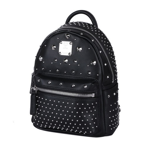 MCM/MCM小號雙肩包 MMK6SVE71BK001