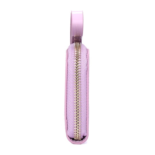 VERSACE/范思哲女士粉紫色牛皮錢包