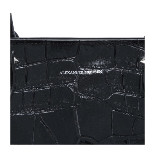 【包郵包稅】Alexander McQueen/亞歷山大麥昆女士小號(hào)斜挎包