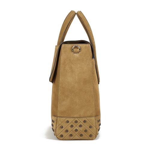 TOD’S托德斯淺棕色小羊皮男士中號(hào)信封包 XBMGGTY13L0TICC813
