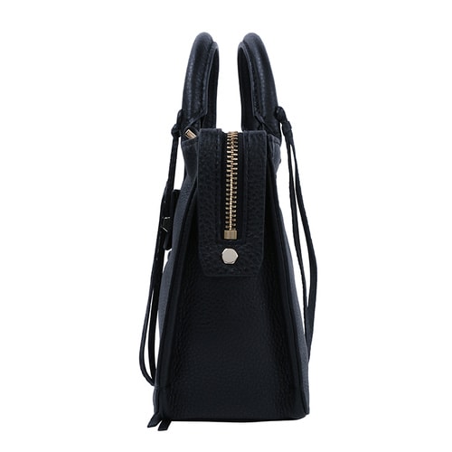Rebecca Minkoff/瑞貝卡·明可弗 牛皮女士 Micro Regan Satchel 單肩斜跨手提包