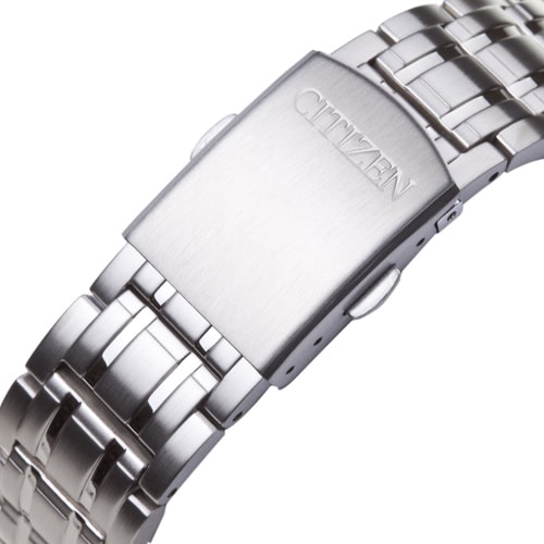 Citizen/西鐵城 自動機械個性日歷窗休閑男表NJ0020-51B