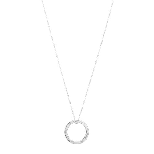 Tiffany & Co./蒂芙尼 925純銀1837圈形單環中號項鏈 TCDZ0044