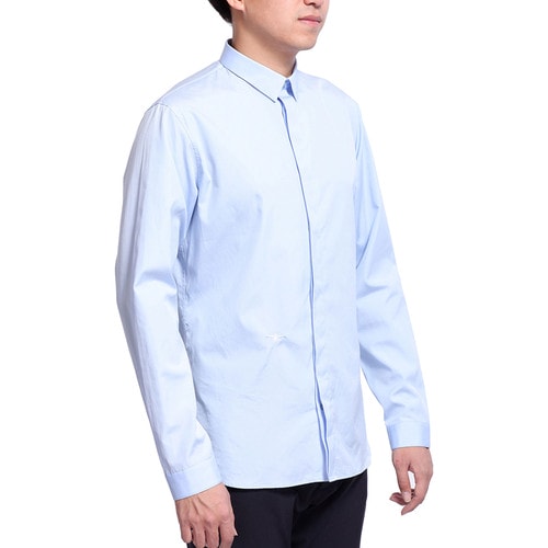 DIOR/迪奧 純棉尖領長袖時尚休閑男士襯衫 DR1630550135 163C501B