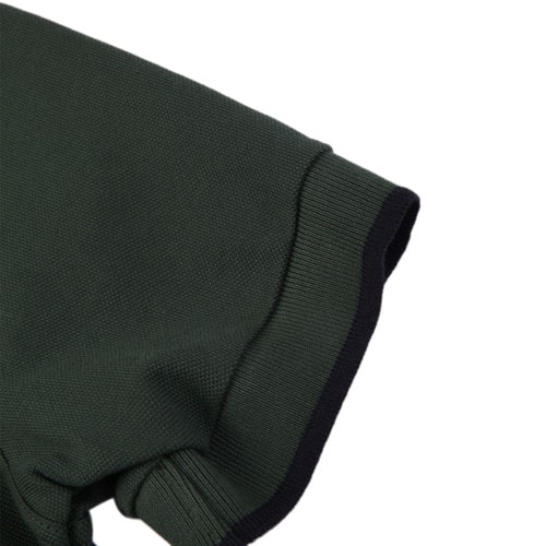 MARKUS LUPFER/馬庫斯·盧普伐深綠色純棉骷髏刺繡男士T恤短袖POLO衫,MTP378,XL