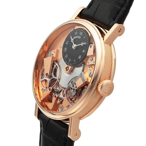 Breguet/寶璣傳世系列玫瑰金手動機械男表7027BR/R9/9V6