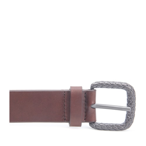 Bottega Veneta/葆蝶家 男款商務休閑牛皮腰帶