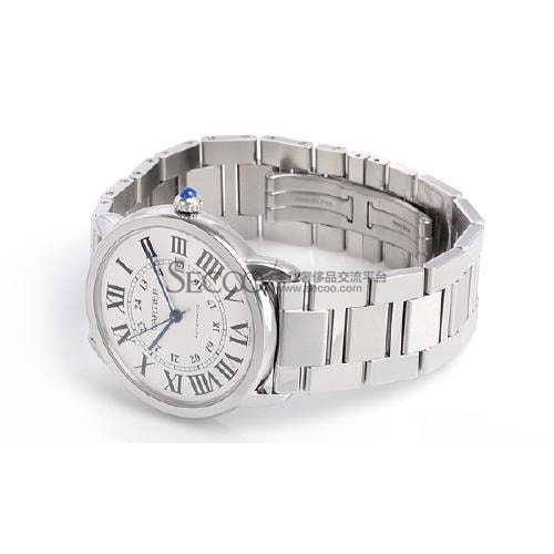 CARTIER/卡地亞 Ronde大型款自動機械男表W6701011
