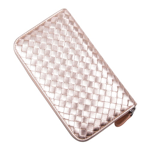 Bottega Veneta/葆蝶家 女士羊皮錢包 114076 V0041 5710