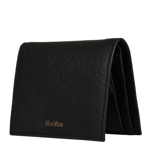MaxMara/麥絲瑪拉 羊皮兩折按扣女士錢包 ACCIAIO47210169