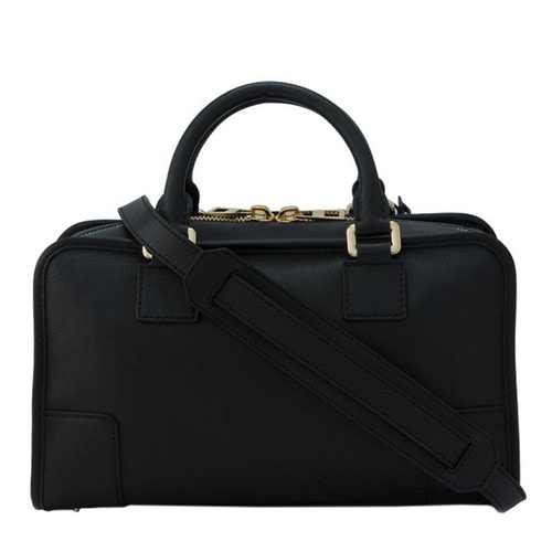 【包郵包稅】LOEWE/羅意威 女士黑色牛皮手提包 35230n031206-S36/8 20161204