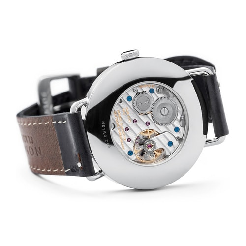 NOMOS/諾莫斯 METRO系列38mm自動機(jī)械男表1103