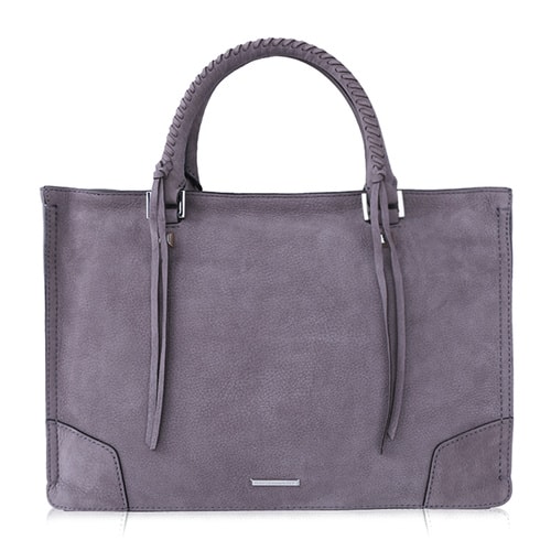 Rebecca Minkoff/瑞貝卡·明可弗 牛皮女士 Regan Satchel 單肩手提包