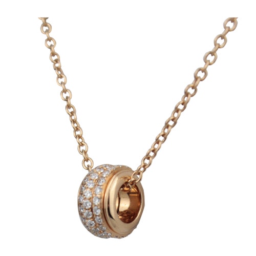 PIAGET/伯爵 Possession系列18K玫瑰金項(xiàng)鏈吊墜G33P0088
