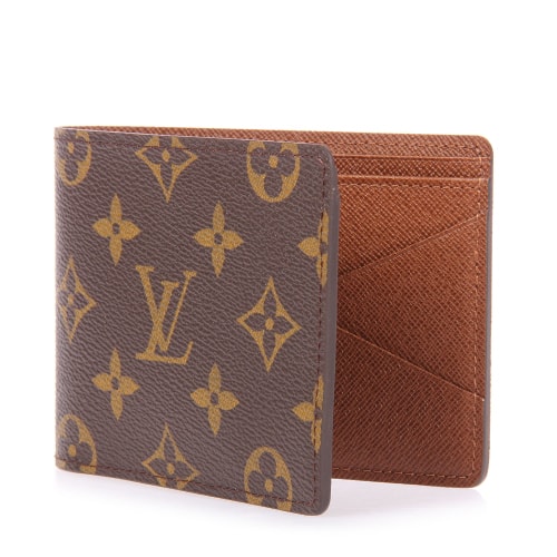 Louis Vuitton/路易威登 MULTIPLE 男士 Monogram帆布 錢包 M60895