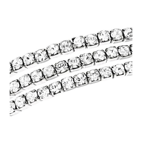 Swarovski/施華洛世奇wisty Drop 鍍白金色時尚混搭風手鐲 5073592