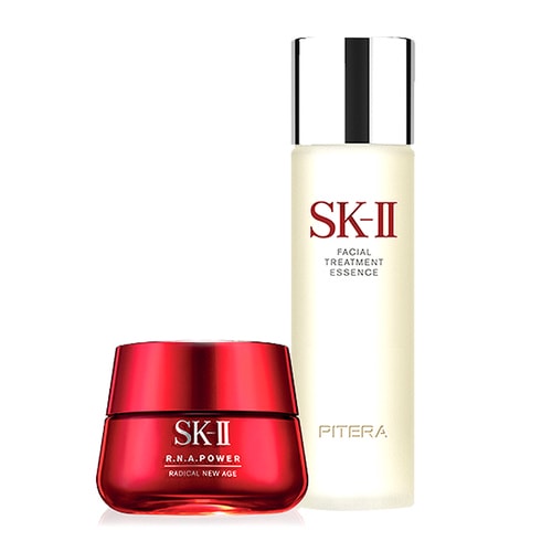 SK-II/SK-II神仙水/大紅瓶護膚套裝(護膚精華露230ml+肌源賦活修護精華霜50g)